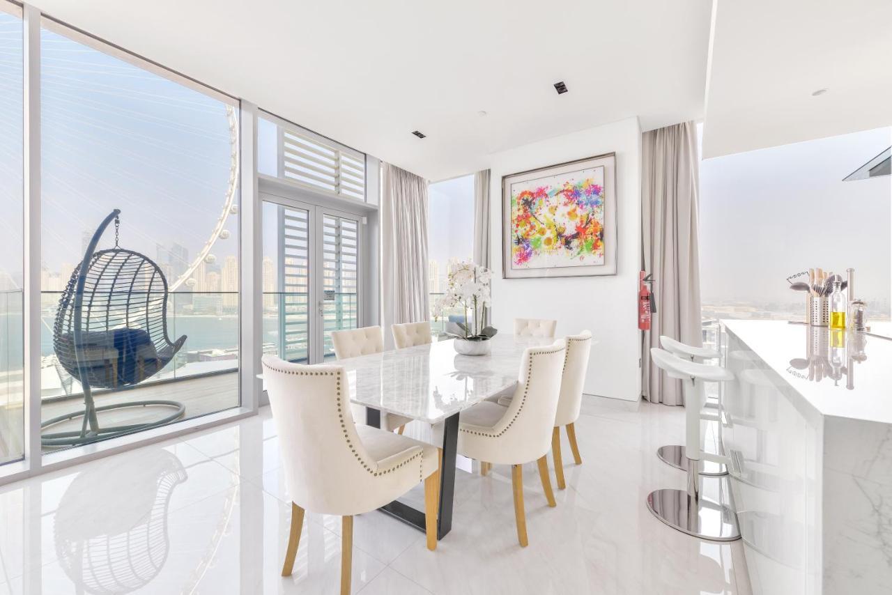 Spectacular 3 Bedroom Condo With Maids Room Facing The Dubai Eye Екстер'єр фото