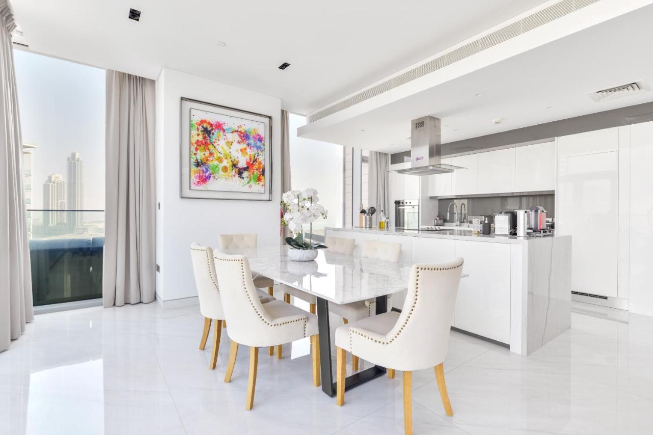 Spectacular 3 Bedroom Condo With Maids Room Facing The Dubai Eye Екстер'єр фото